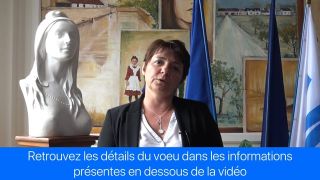 Voeu de Madame le Maire - avril 2017